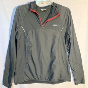 Asics Half Zip Hoodie Grey Women’s X-Large